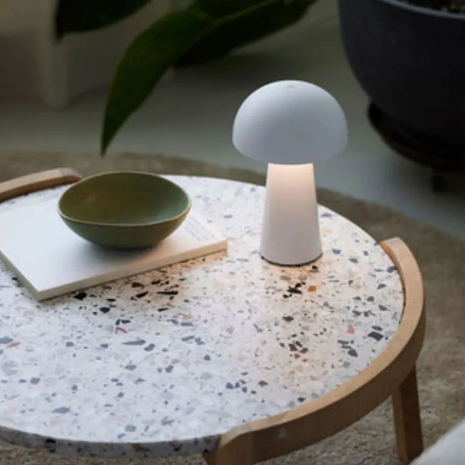 Nielsen Light Move Me genopladelig bordlampe, hvid