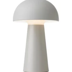 Nielsen Light Move Me genopladelig bordlampe, lysegrå