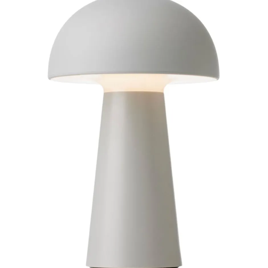 Nielsen Light Move Me genopladelig bordlampe, lysegrå