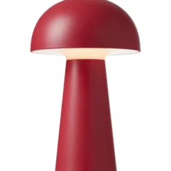 Nielsen Light Move Me genopladelig bordlampe, rød