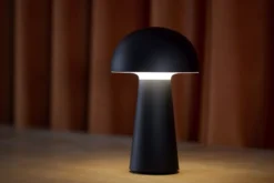 Nielsen Light Move Me genopladelig bordlampe, sort