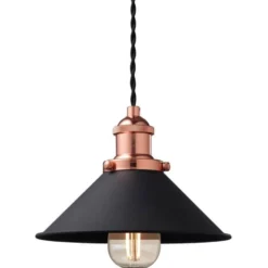 Nielsen Light Neksø pendel, sort/kobber