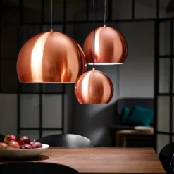 Nielsen Light Nice pendel, børstet kobber, Ø17 cm