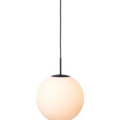 Nielsen Light Nora cafependel, opal/sort, Ø30 cm