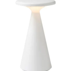 Nielsen Light Nyhavn genopladelig bordlampe, hvid