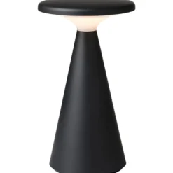 Nielsen Light Nyhavn genopladelig bordlampe, sort