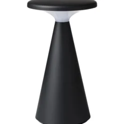 Nielsen Light Nyhavn genopladelig bordlampe, sort