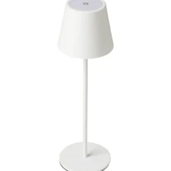 Nielsen Light One genopladelig bordlampe, hvid