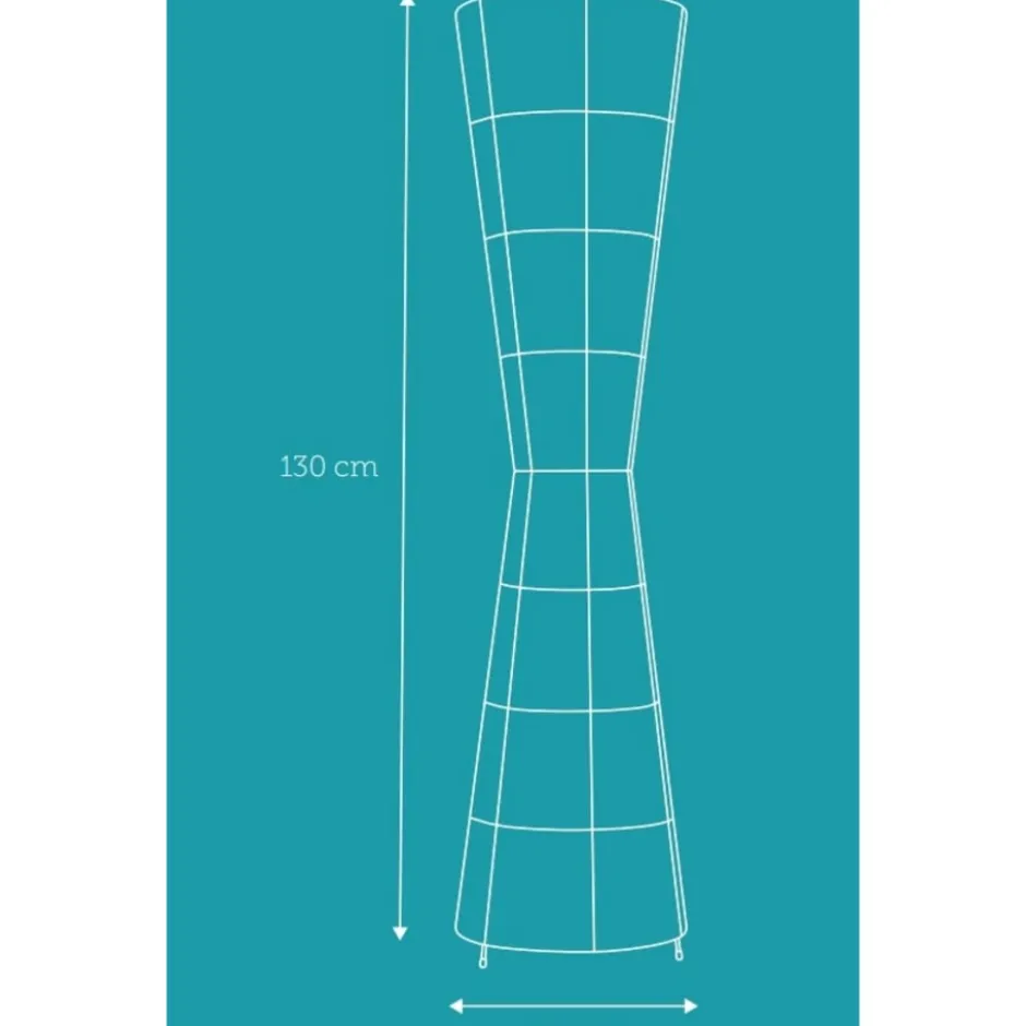 Nielsen Light Ruse gulvlampe, hvid