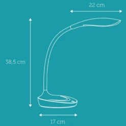Nielsen Light Samba bordlampe med USB, hvid