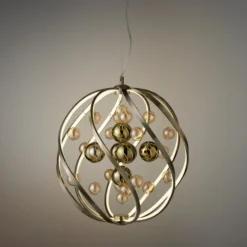 Nielsen Light Solar lysekrone, antik messing