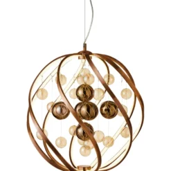 Nielsen Light Solar lysekrone, kobber