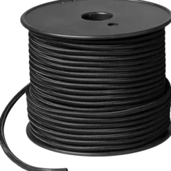 Nielsen Light stofledning, 50 meter, sort