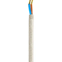 Nielsen Light stofledning, 2x0,75 mm², 4 meter, hør