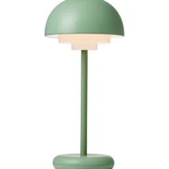 Nielsen Light Toscana genopladelig bordlampe, grøn
