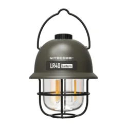 Nitecore lanterne, genopladelig, grøn