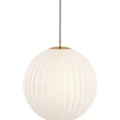Nordic Tales Bright Modeco pendel, creme ledning, Ø30 cm