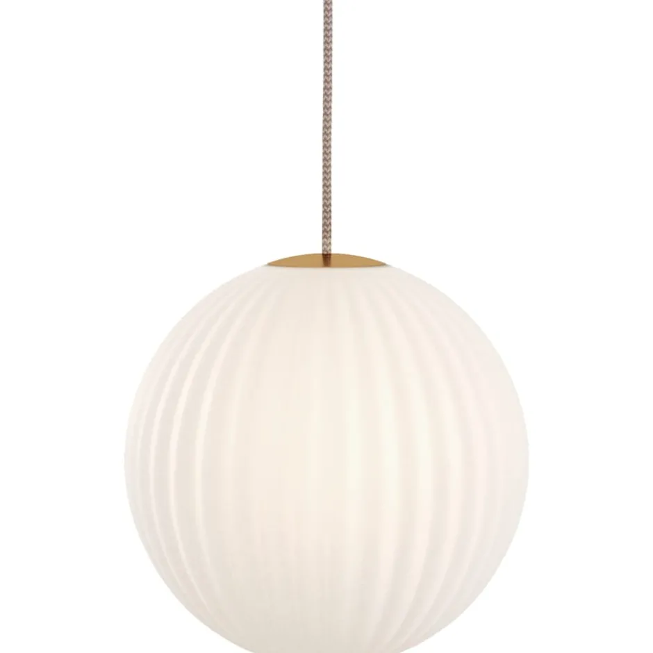 Nordic Tales Bright Modeco pendel, creme ledning, Ø30 cm
