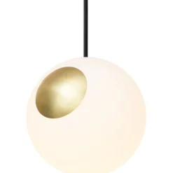 Nordic Tales Bright Spot pendel, sort ledning