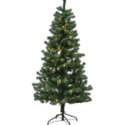 Nordic Winter Alex kunstigt juletræ med lys, 200 x 106 cm