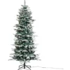 Nordic Winter kunstigt juletræ med lys, 180 x 86 cm