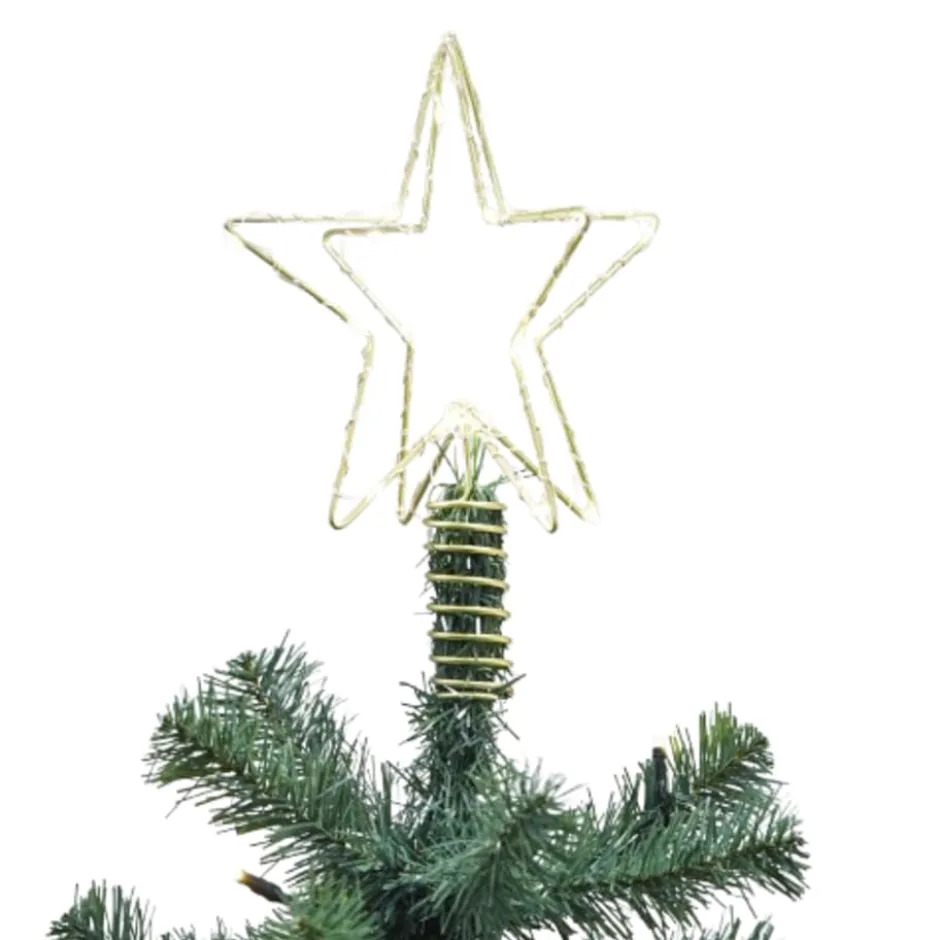 Nordic Winter topstjerne med lys