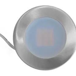 Nordtronic Alina indbygningsspot, børstet aluminium