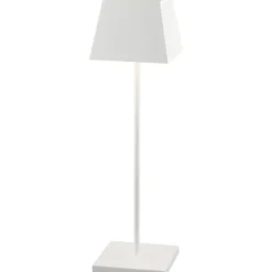 Nordtronic Conexos genopladelig bordlampe, hvid
