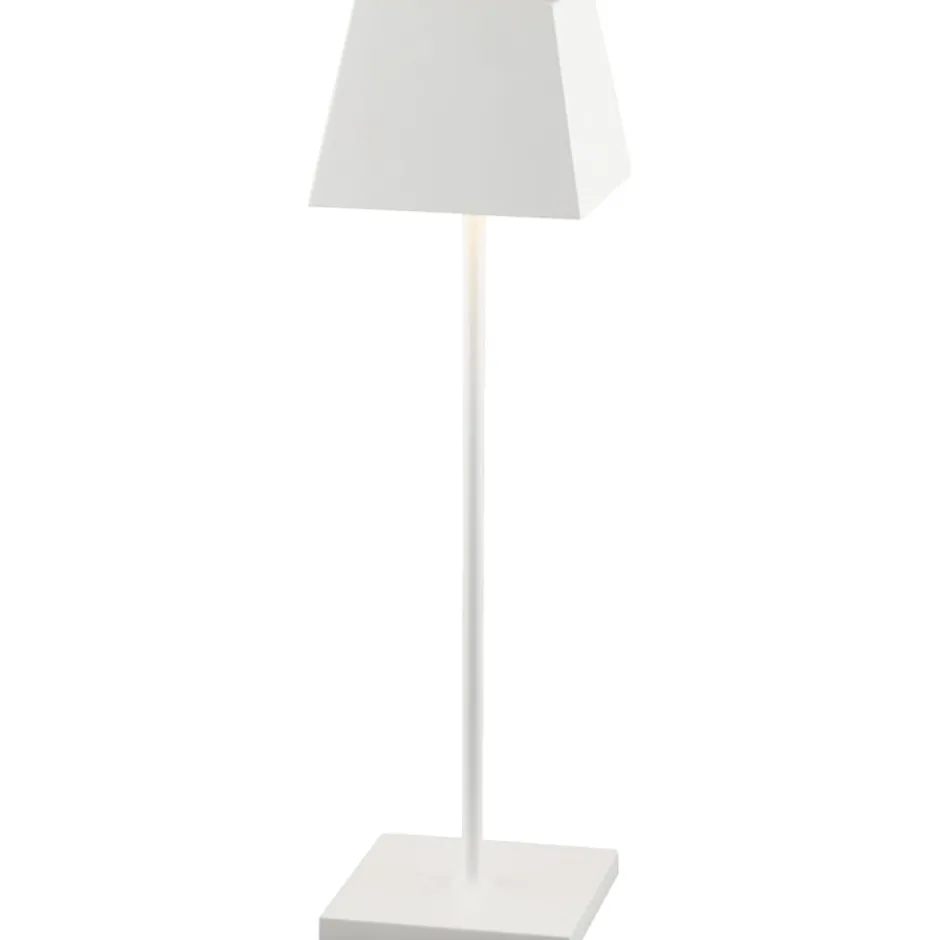 Nordtronic Conexos genopladelig bordlampe, hvid