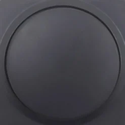 Nordtronic cover til Rotary lysdæmper Zigbee og Triac, sort