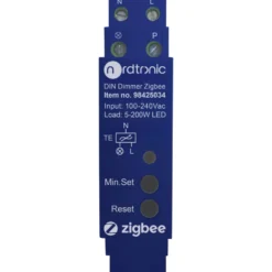 Nordtronic DIN-skinne Zigbee lysdæmper