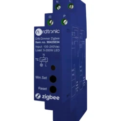 Nordtronic DIN-skinne Zigbee lysdæmper