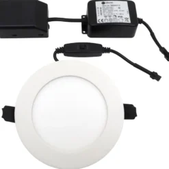 Nordtronic Lucette G2 indbygningsspot, Ø12 cm