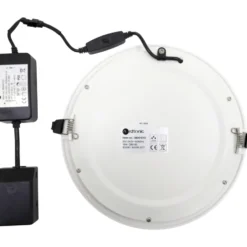 Nordtronic Lucette G2 indbygningsspot, Ø25 cm