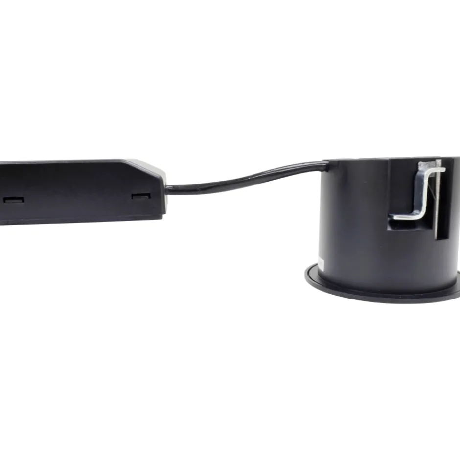 Nordtronic Quick Install indbygningsspot, GU10, rund, mat hvid
