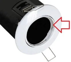 Nordtronic ring til montering af lyskilde i spot
