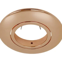 Nordtronic rund front til Quick Install G2 og Uni Install G2 spots, kobber