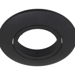 Nordtronic rund front til Quick Install G2 og Uni Install G2 spots, sort