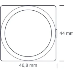 Nordtronic Triac lysdæmper, hvid