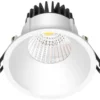 Nordtronic Velia indbygningsspot, mat hvid, 3000K
