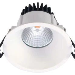 Nordtronic Velia indbygningsspot, mat hvid, 4000K