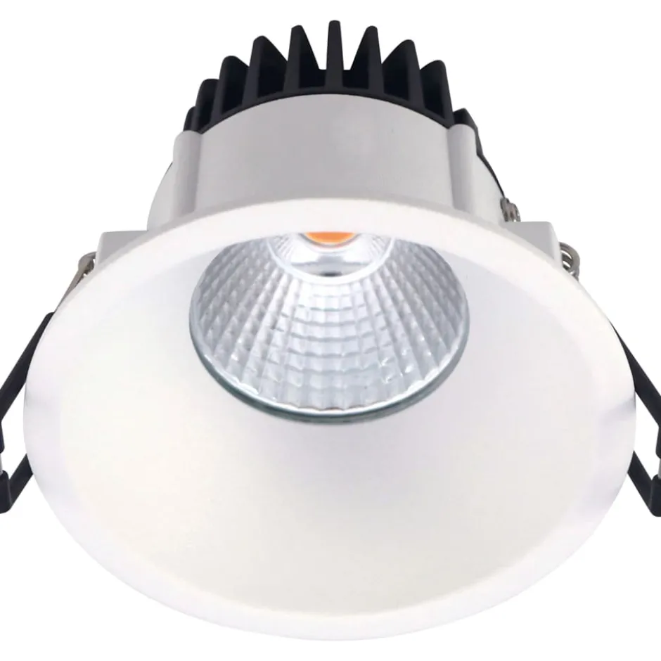 Nordtronic Velia indbygningsspot, mat hvid, 4000K