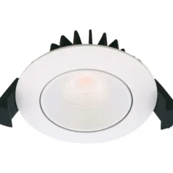 Nordtronic Velia Low Profile indbygningsspot, mat hvid, 3000K