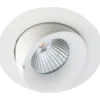 Nordtronic Velia Pro Large indbygningsspot, 1800-3000K, hvid