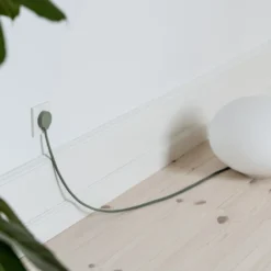 Norm F stikprop, schuko, med jord, grøn
