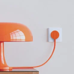 Norm K stikprop, uden jord, orange