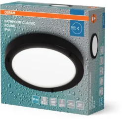 Osram Bathroom loftlampe, sort