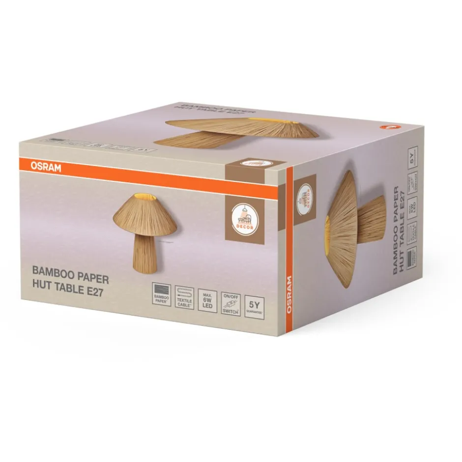 Osram Decor Bamboo Paper bordlampe