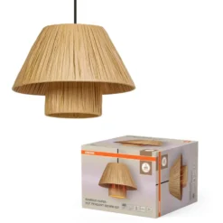Osram Decor Bamboo Paper pendel, Ø28 cm
