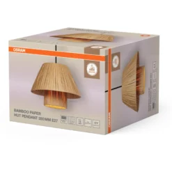 Osram Decor Bamboo Paper pendel, Ø28 cm